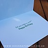 Funny Bulldog Wish Birthday Card - Inside